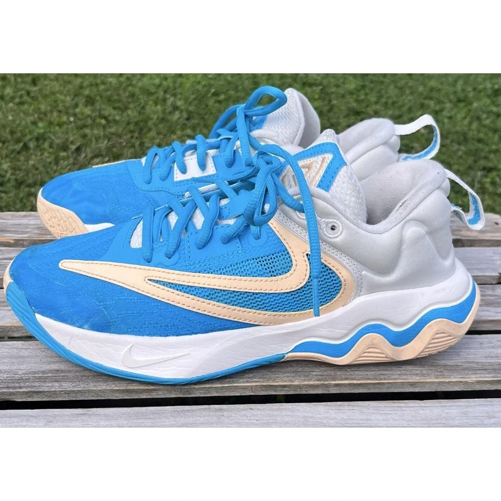 Nike Giannis Immortality 3 Shoes Youth Size 6.5 Blue Basketball DZ7533-002